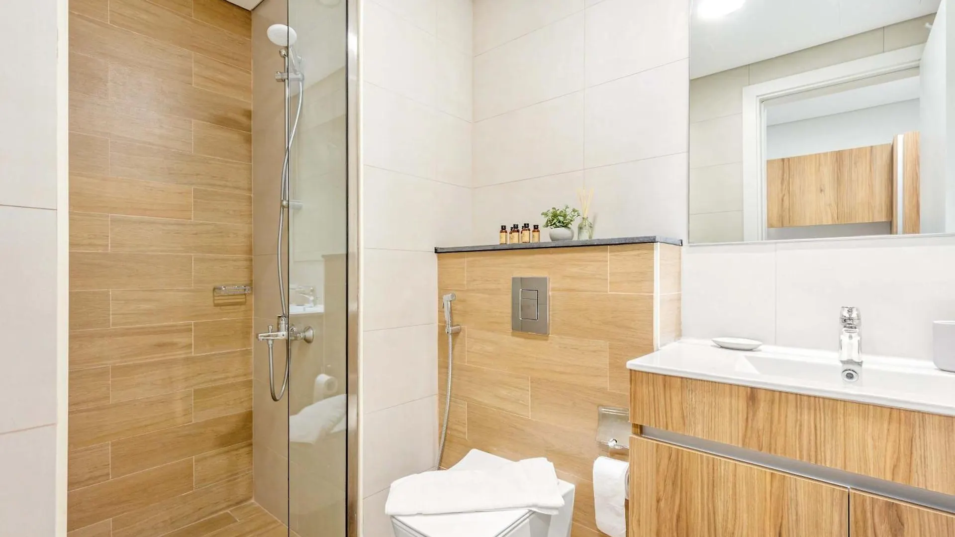 Silkhaus Charming Studio Getaway In Al Maryah Vista Abu Dhabi Forenede Arabiske Emirater